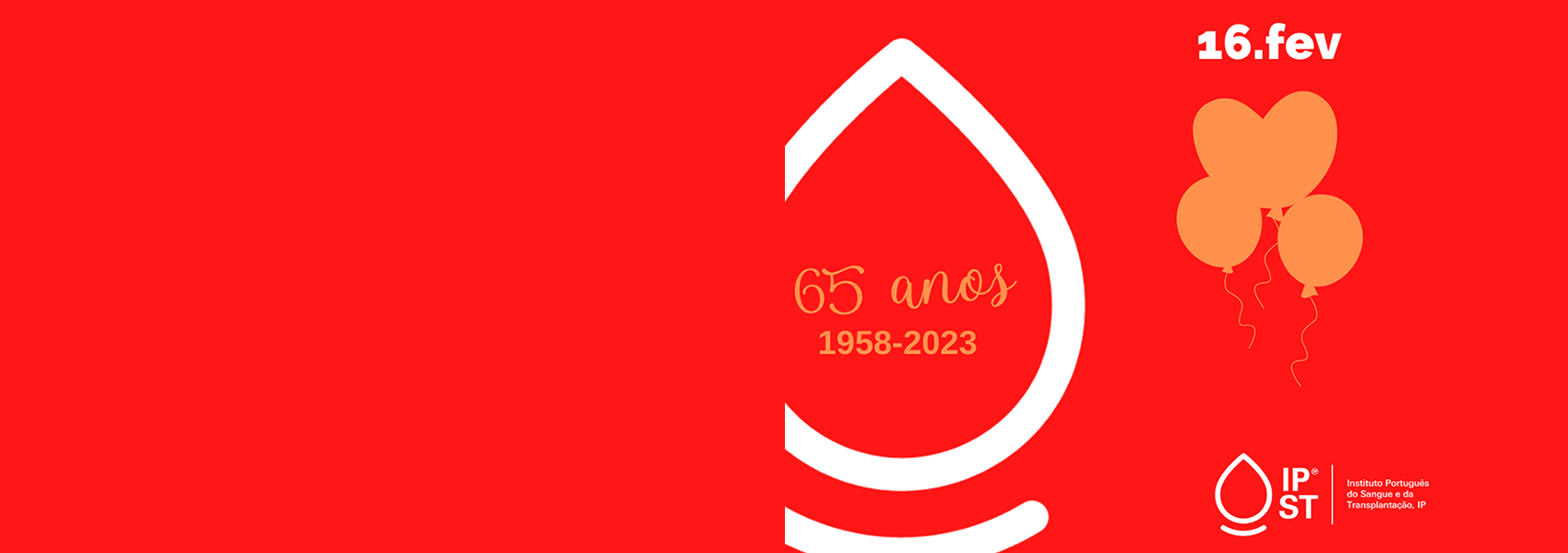 IPST, IP
</br>comemora 
</br>65 anos!